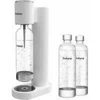 Sodapop Wassersprudler Cooper weiß 3x 850ml PET-Flasche