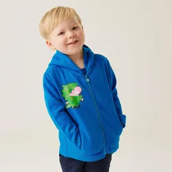 Peppa Pig Regatta Jungen-Wanderfleece mit Reißverschluss, blau Gr. 86 - 13-18 Monate