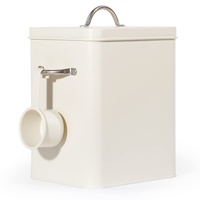 Theo&Cleo Waschmittel Aufbewahrung 6.5L, Metall Waschpulver Box, Aufbewahrungsbox für
