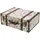 HMF Vintage Koffer aus Holz 44 x 32 x 16 cm 16-tlg. bunt