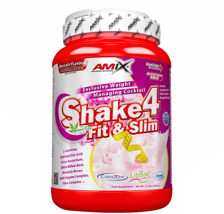 Amix Shake 4 Fit&Slim (1000 g, Vanille)