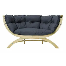 AMAZONAS Siena Due Sessel - Anthracite - 172 x 94 x 67 cm