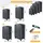 Kesser Koffer-Set 4-tlg. grau