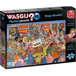 JUMBO 19182 Puzzle Wasgij Mystery 19 - Bingo-Betrug! - 1000 Teile