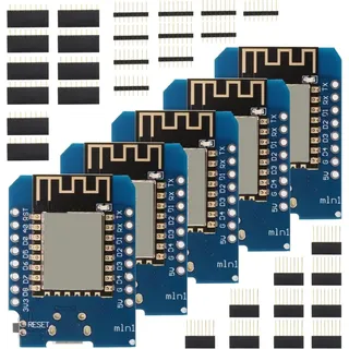 Binghe 5 Stücke ESP Nodemcu Board, ESP Entwicklungsplatine ESP NodeMcu Lua WiFi basiert ESP Wireless Entwicklungsboard ESP(Typ-C Interface)