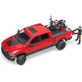 Bruder 02502 - RAM 2500 Power Wagon mit Ducati Desert Sled 1:16