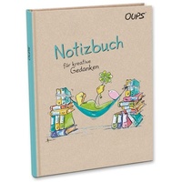 WerteART Verlag GmbH Oups-Notizbuch - türkis