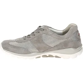 Gabor Damen, Low-Top Sneaker, Frauen Halbschuhe,Laufschuhe,schnürschuhe,schnürer,Ugly Sneaker,Chunky Sneaker,Silber/grau,38.5 EU / 5.5 UK - 38.5