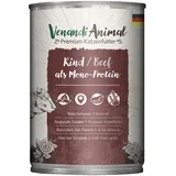 Venandi Animal 6x400g Venandi Animal Monoprotein Rind Katzenfutter nass