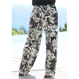 VIVANCE Palazzohose figurumspielend Schwarz 34