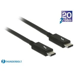 Delock Thunderbolt 3 Kabel 2m schwarz - Thunderbolt-Kabel