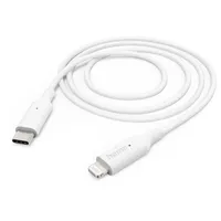 Hama Ladekabel USB-C/Lightning 1m Weiß