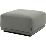 Musterring Hocker MUSTERRING, turtle, B:80cm H:41cm T:80cm, 94% Polyester, 6% Nylon, Hocker, Hocker, mit Wellenunterfederung & HR-Kaltschaum, Holzrahmen in Schwarz