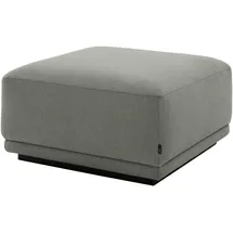 Musterring Hocker MUSTERRING, turtle, B:80cm H:41cm T:80cm, 94% Polyester, 6% Nylon, Hocker, Hocker, mit Wellenunterfederung & HR-Kaltschaum, Holzrahmen in Schwarz