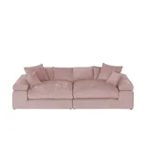 Smart Big Sofa ¦ rosa/pink ¦ Maße (cm): B: 260 H: 86 T: 133.0