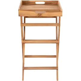 House Nordic Ronda Braun Teak 49,5 x 39 x 29 cm