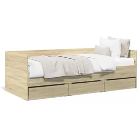 vidaXL Tagesbett 90 x 190 cm Braun