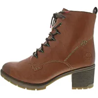 Rieker Damen 77521 Schnürstiefel, Braun, 40 EU