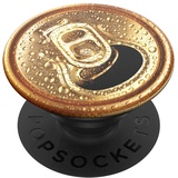 PopSockets PopGrip Crack a Cold One Handyhalterung, Gold