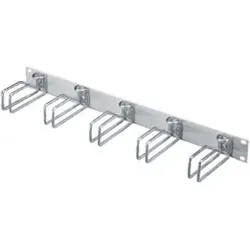 Rittal Rangierpanel 1HE, RAL7035 m. 5 Kabelführ.bügel DK 7257.200