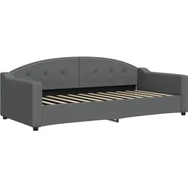 vidaXL Tagesbett 90 x 200 cm Dunkelgrau