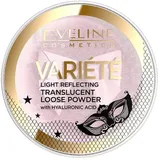 Eveline Cosmetics Variete Mineralisches Loses Puder mit Hyaluronsäure - Universelles Transparent-Finish, Soft-Focus-Effekt, Vegan-freundlich