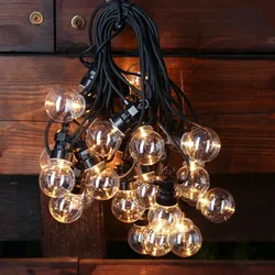 LED Party Lichterkette Circus - 20 LED - L: 8,8m - koppelbar bis 100 LED - 8 Fun...