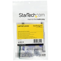 Startech StarTech.com Adapter für Sicherheitssteckplatz (K-Slot, Universal, Laptop-Schloss, Diebstahlsicherung)