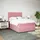vidaXL Boxspringbett 140 x 200 cm Rosa