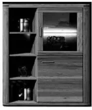 Ideal Möbel Korsika Highboard Type 25