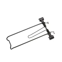 Racktime Federklappe Clampit schwarz für Standit Addit Foldit Tourit Topit