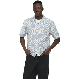 Only & Sons Cruz Kurzarmhemd Blau L
