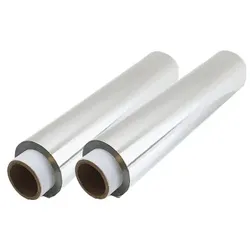 Blanc HYGIENIC Alufolie 30cm lose Großrolle, 4 Rollen, 4800g, 600m, 11my, zum Warm - und Frischhalten von Lebensmittel
