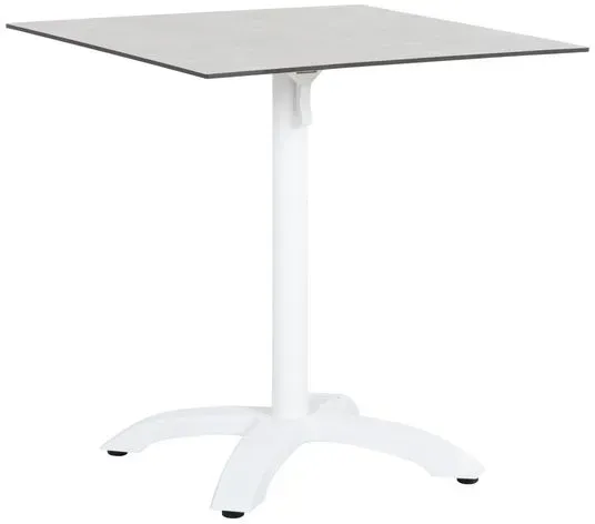 Brafab Balkontisch Avila 70 x cm Aluminium Grau Hellgrau