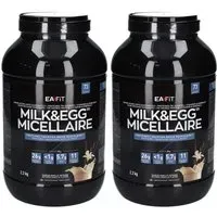 EA-FIT Milk&Egg95 Micellaire 2x2200 g