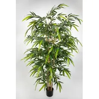 Seidenblumen Roß Thai-Bambus 180cm LA Kunstbaum Dekobaum Kunstpflanzen künstlicher