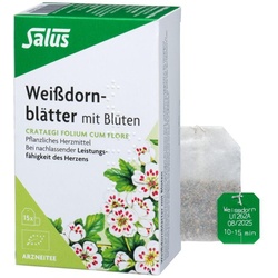 Salus Weißdornblätter mit Blüten Tee