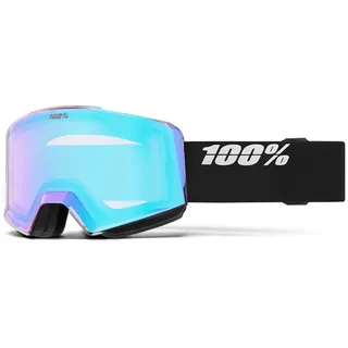 100% Norg Skibrille (Größe One Size, schwarz)