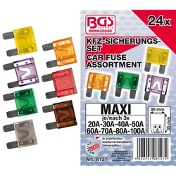 Kfz-Sicherungs-Sortiment Maxi 24-teilig