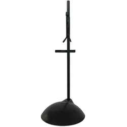 Design-Feuerlöscherständer schwarz mit Fuß