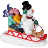 Lemax - Sledding with Frosty