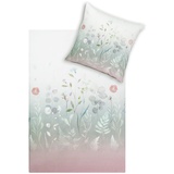 ESTELLA Impulse Mako-Satin Bettwäsche-Garnitur Flowery Farbe Multicolor Größe 155x200 + 80x80 cm