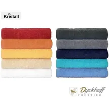 Dyckhoff Kristall Handtuch 30 x 50 cm weiß