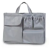 Childhome CHILDHOME, Taschen-Organizer, mehrere Fächer, kompatibel mit Mommy Bag, Grau