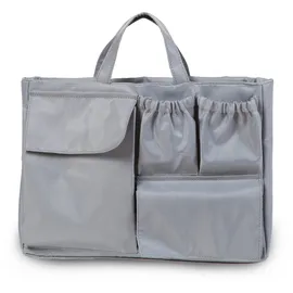 Childhome CHILDHOME, Taschen-Organizer, mehrere Fächer, kompatibel mit Mommy Bag, Grau