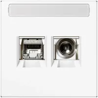 Jung Smart-TV-Anschlussdose 2f MMD LS 4521 WWM