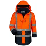 Elysee F-ELYSEE-Warnschutz-Parka, *LUIS*, fluoreszierend orange/marine