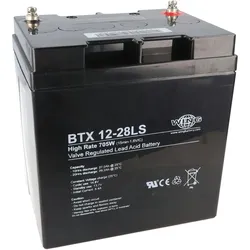 AccuCell Wing BTX12-28LS 12V 28Ah high rate hochstromfähig Bleiakku AGM Blei Gel Akku