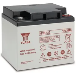 YUASA Blei-Akkumulator NP38-12I, 12 V-/38 Ah