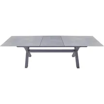 LC Garden Vancouver Ausziehtisch 200 x 100 x 76 cm Grau
